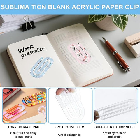 Paper Clip para Sublimar 1 pieza