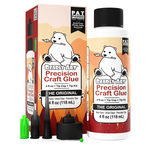 Bearly Art Precision Craft Glue - THE ORIGINAL