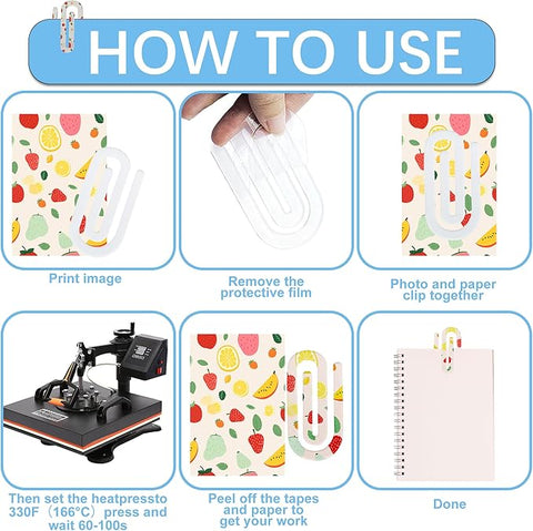 Paper Clip para Sublimar 1 pieza