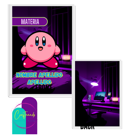 ARCHIVO DIGITAL EDITABLE Forro Dividido Kirby #2