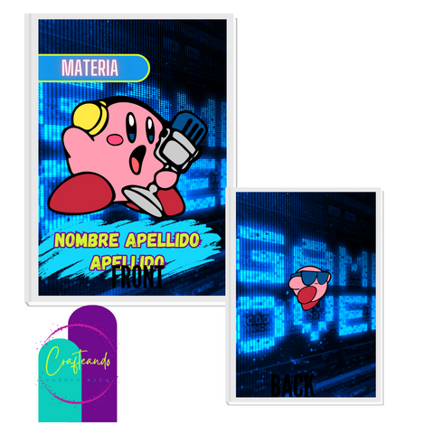 ARCHIVO DIGITAL EDITABLE Forro Dividido Kirby #2