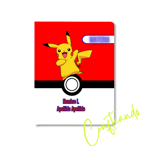 ARCHIVO DIGITAL Forros Completos Pokemon